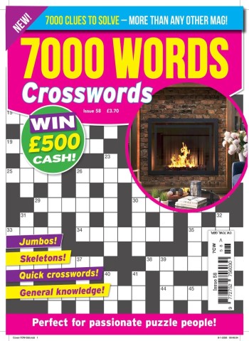 7000 Words Crosswords - March 2026 cover