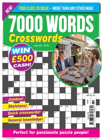 7000 Words Crosswords - May 2026 cover