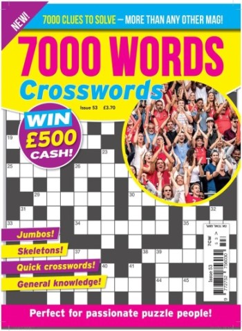 7000 Words Crosswords - October 2025 Magazine