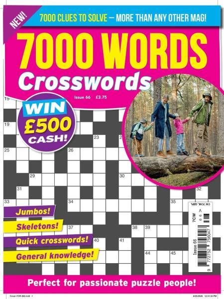 7000 Words Crosswords - October 2026 Magazine