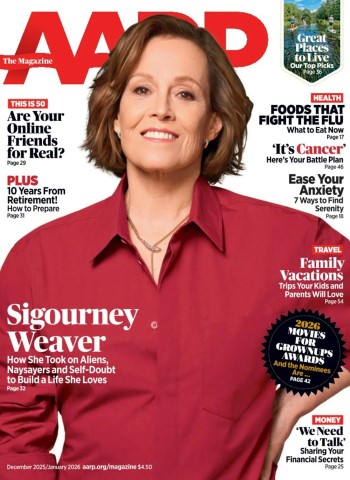 AARP The Magazine - December 2025 - January 2026 cover