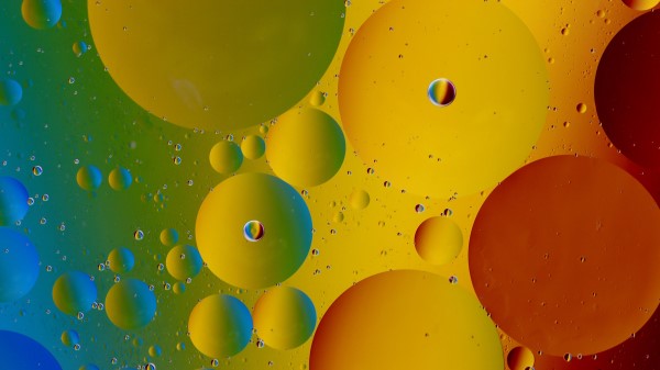 Abstraction Circles Bubbles Wallpaper