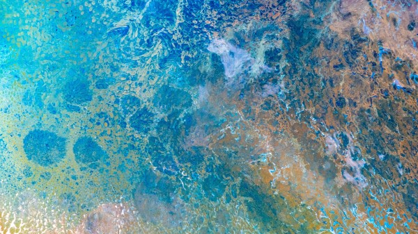 Abstraction Liquid Stains wallpaper