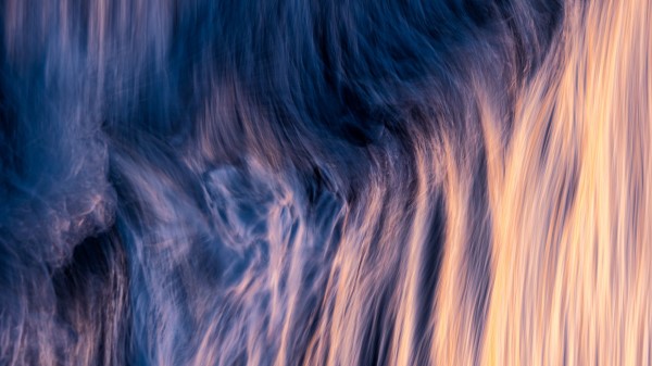 Abstraction Waves Blur wallpaper