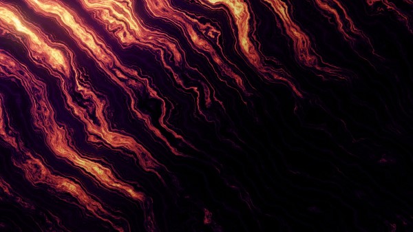 Abstraction Waves Glow wallpaper