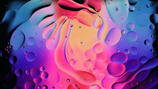 Bubbles Shapes Water Wallpaper