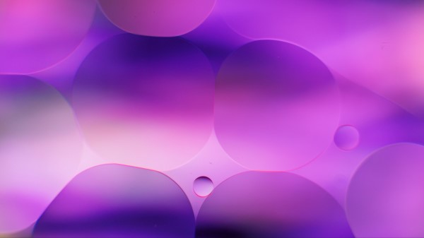 Bubbles Water Purple wallpaper