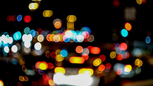 Circles Glare Bokeh Wallpaper