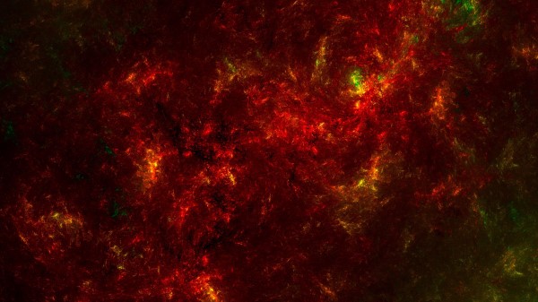 Cloud Fiery Glow Wallpaper