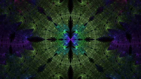 Fractal Abstraction Pattern Wallpaper