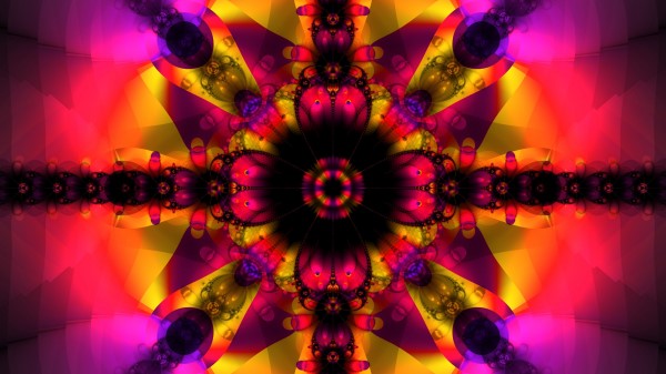 Fractal Colorful Pattern Image wallpaper