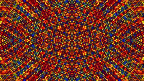 Fractal Mosaic Abstraction wallpaper