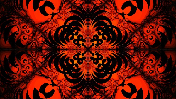 Fractal Pattern Abstraction Img Wallpaper