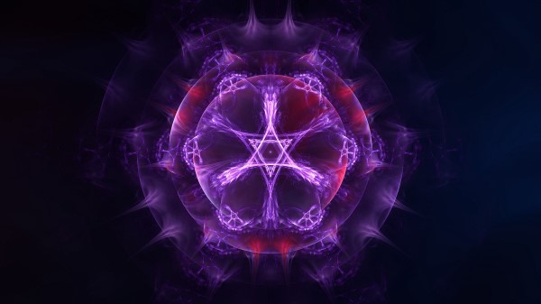 Fractal Symbol Abstraction wallpaper
