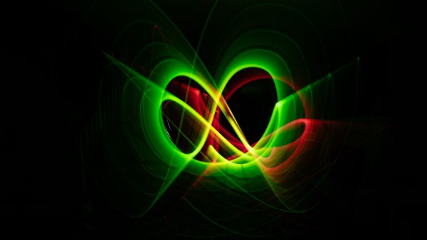 Infinity Glow Lines Wallpaper