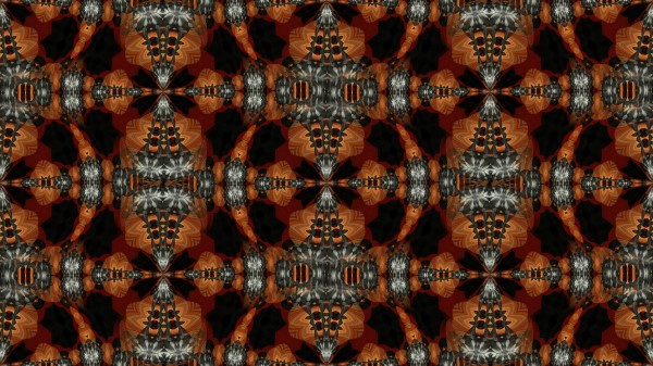 Kaleidoscope Pattern Reflection wallpaper