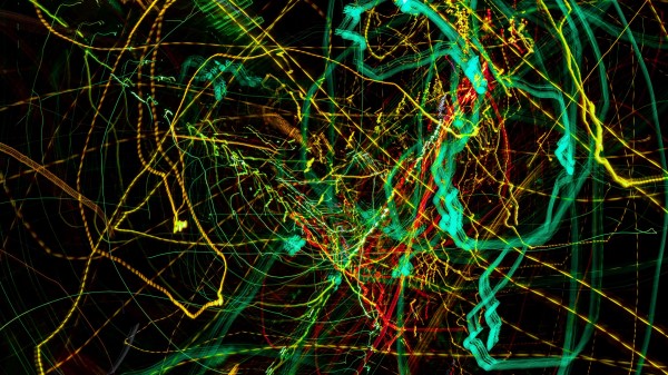 Light Abstraction Long Exposure wallpaper