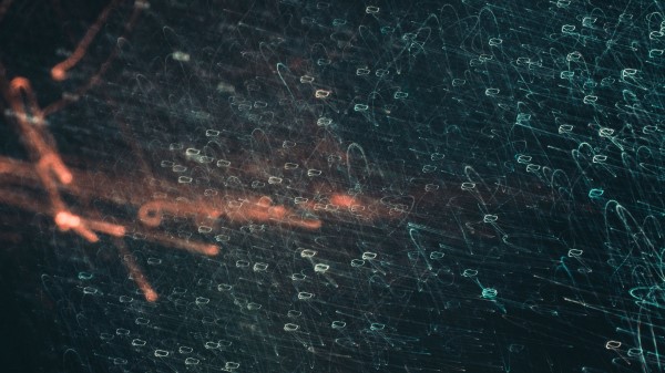 Light Lines Circles Wallpaper