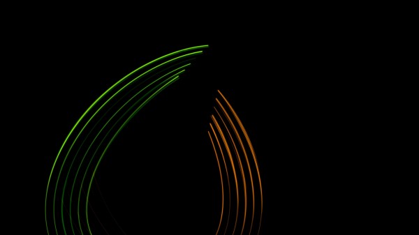 Lines Stripes Neon Image Wallpaper