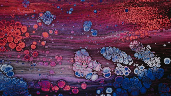 Liquid Spots Paint wallpaper