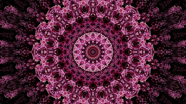 Mandala Pattern Kaleidoscope wallpaper