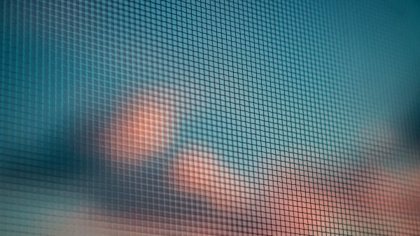 Mesh Sky Blur wallpaper
