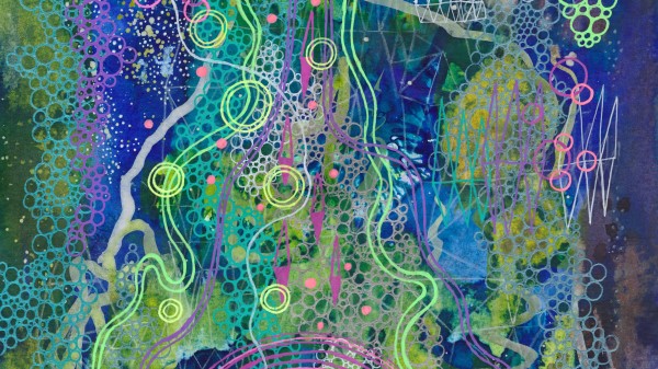 Paint Patterns Spots wallpaper