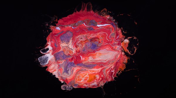 Paint Red Spots Wallpaper