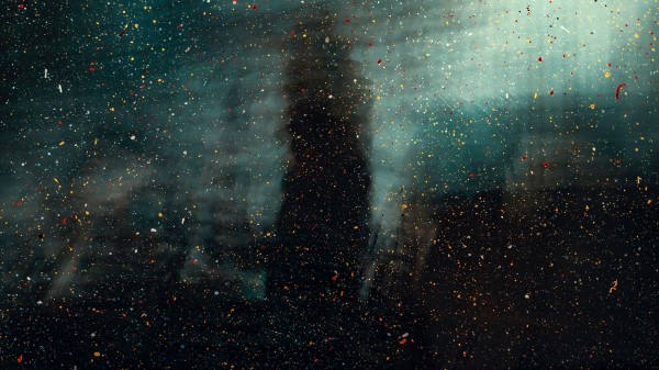 Paint Spray Multicolored Wallpaper