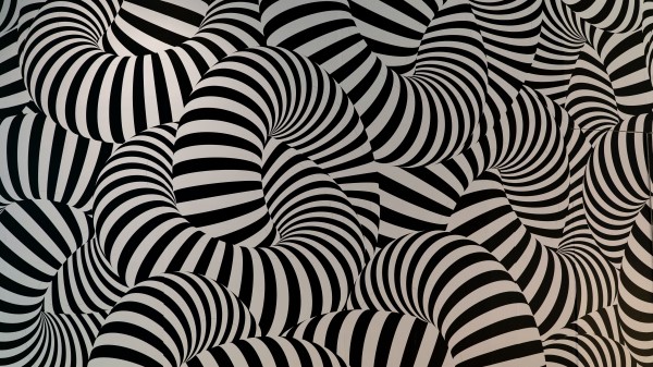 Stripes Twisting Abstraction wallpaper