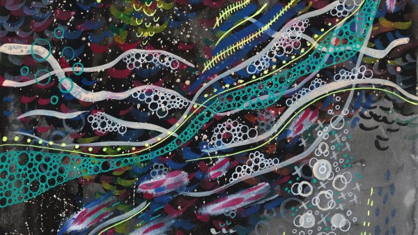 Watercolor Patterns Spots Image wallpaper