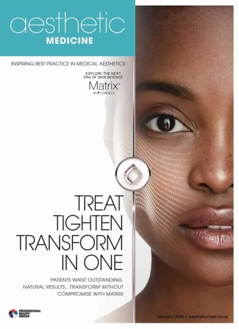 Front cover of Aesthetic Medicine - January 2026 magazine issue
