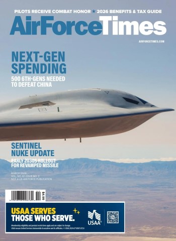 Air Force Times - March 2026 cover