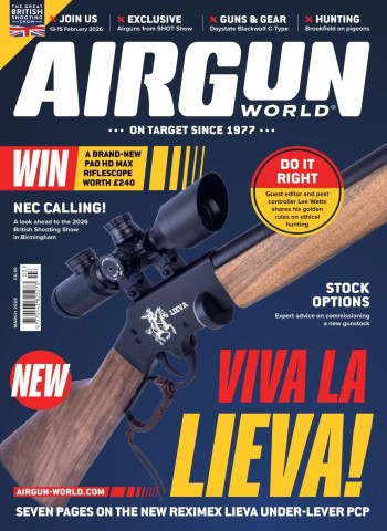Airgun World - March 2026 cover