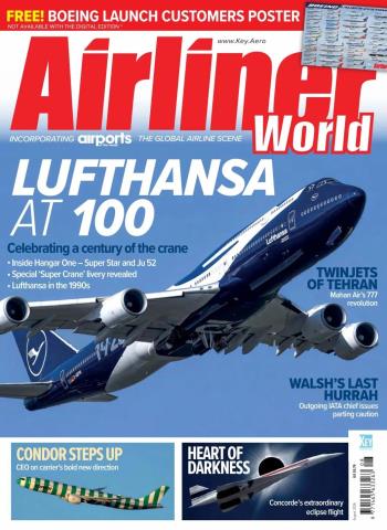 Airliner World - August 2026 cover