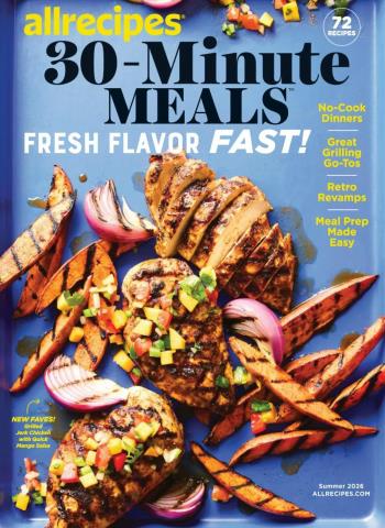 Allrecipes - 30-Minute Meals 2026 Magazine