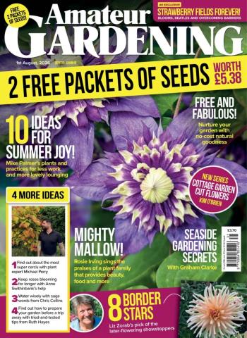 Amateur Gardening - 1 August 2026 Magazine