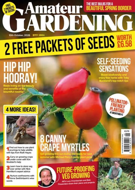 Amateur Gardening - 10 October 2026 Magazine