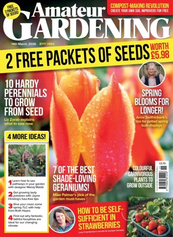 Amateur Gardening - 14 March 2026 cover