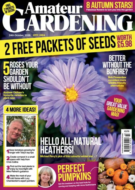 Amateur Gardening - 24 October 2026 cover