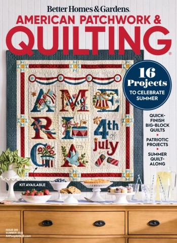 American Patchwork & Quilting - Summer 2026 cover