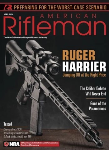 American Rifleman - April 2026 cover