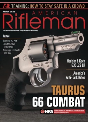 American Rifleman - March 2026 cover