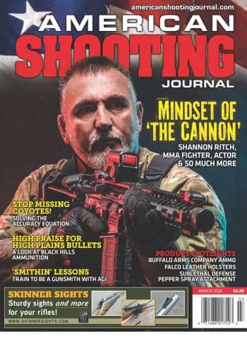 American Shooting Journal - March 2026 cover