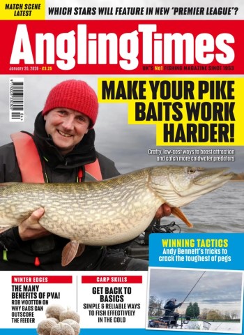 Angling Times - 20 January 2026 cover