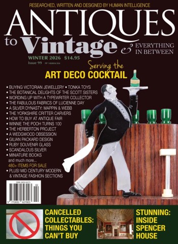 Antiques to Vintage & Everything In Between - Winter 2026 cover
