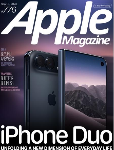 AppleMagazine - September 18, 2026 Magazine