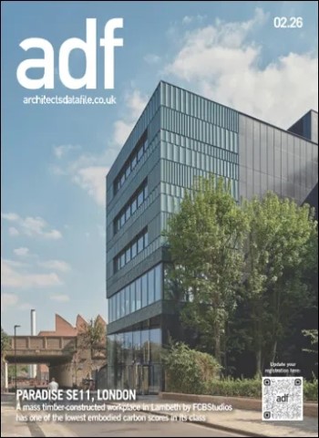 Architects Datafile (ADF) - February 2026 cover