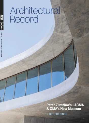 Architectural Record - May 2026 cover