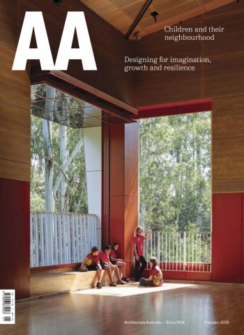 Architecture Australia - February 2026 cover